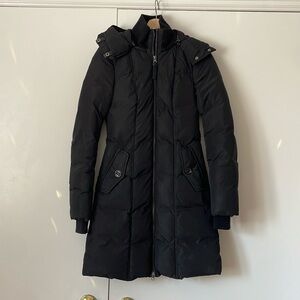 Mackage down coat black XS
